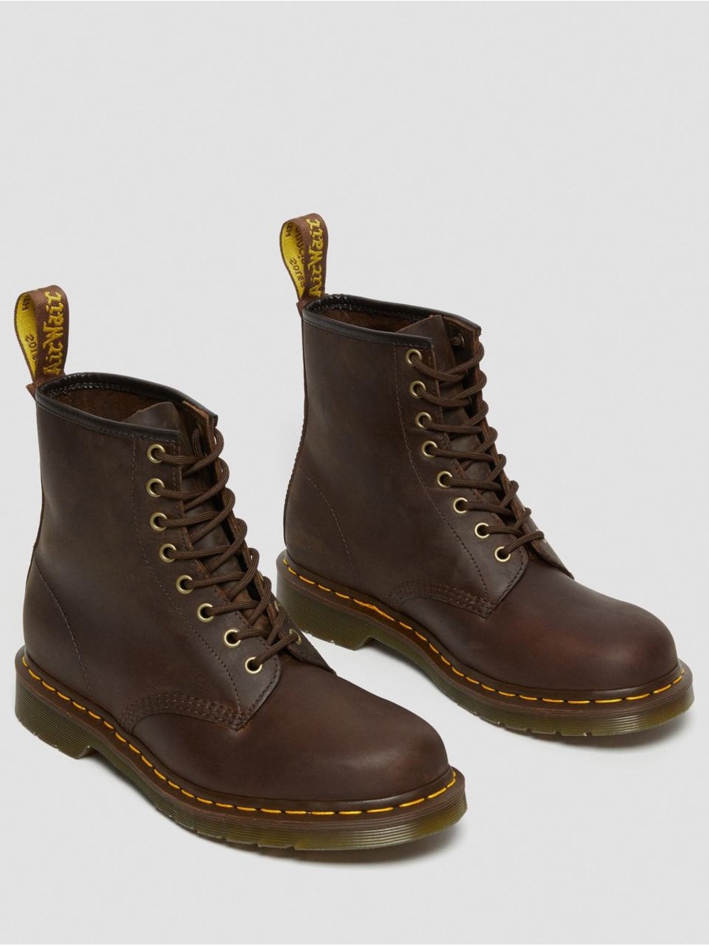 Dr. Martens 1460 Crazy Horse Leather Lace Up Boots